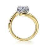 18K 14K 10K Solid Gold Customized Jewelry 2 Carat Def Vvs Clarity Cvd Oval Cut
