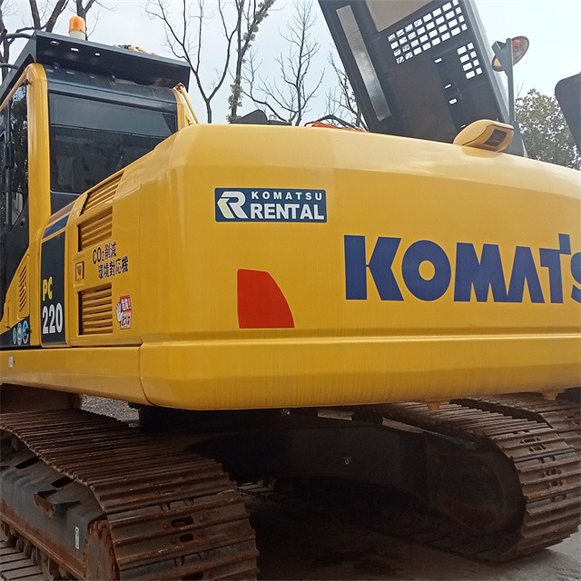 Almost new Japan imported crawlerl excavator machine used refurbish Komatsu pc 220-8