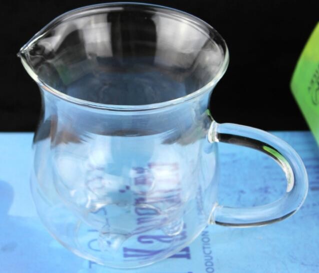 Heat Resistance Double Wall Coffee Milk Tea Beer Glass Cup Clear Kongfu Tea Cup Transparent Cupware Drinkware Home Gift