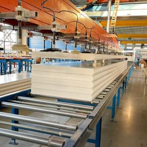 Quality 1000mm RAL Color Mortar Paper Surface Pu Sandwich Board Polyurethane Insulating Panel wholesale