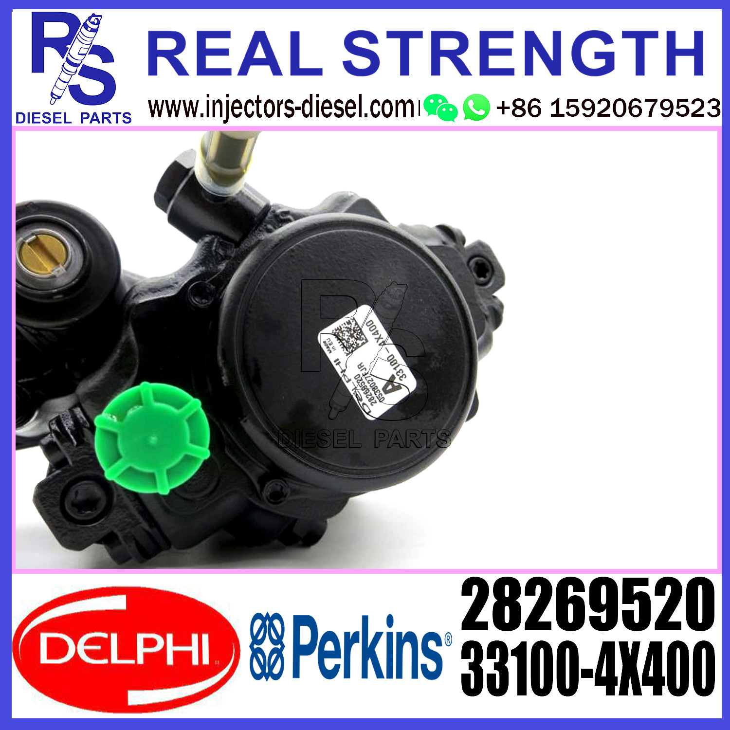 DELPHI PUMP Original Fuel Injector Pump 28269520 9422A001A 33100-4X400 for HMC/KIA/HYUNDAI EURO 4 J2.9L