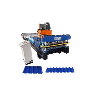 Quality Delta PLC Controlled Double Layer Roof Sheet Machine wholesale