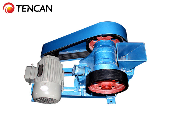Small Movable Lab Powder Jaw Crusher Machine For Stone / Rock 290rpm 1.5KW