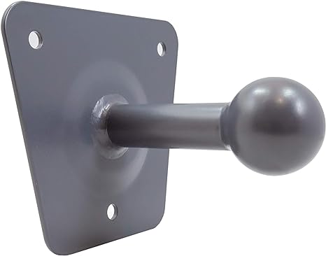 Matte Black Powder Coated Carbon Steel Bike Rack Wall Mount Bracket Ball Head Black