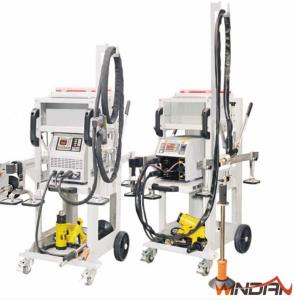 Quality Duty Cycle Stepless Portable Car Handheld Spot Welder for Repairs of BMW , Mercedes-Benz Audi wholesale