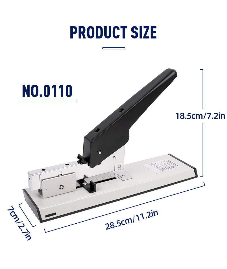 Jumbo Book Stapler Machine 100 Sheet Capacity Heavy Duty for Office Workload
