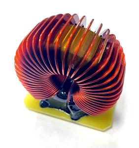Quality 30A Toroidal Flat Wire High Current Inductor DIP Installation Thermal Stability wholesale