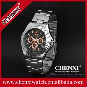 Quality Daily Waterproof 3ATM Wrist Watches Man Stainless Steel Watch for Business Men wholesale