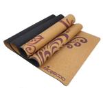 Durable Non-slip Rubber Cork Yoga Mat For Yoga&Pliate Training