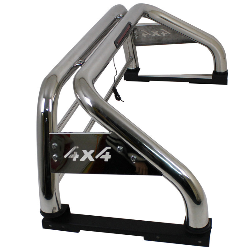Dongsui Factory Supply Steel Bed 4x4 Truck Roll Bar With Light For Toyota HILUX Ford Ranger