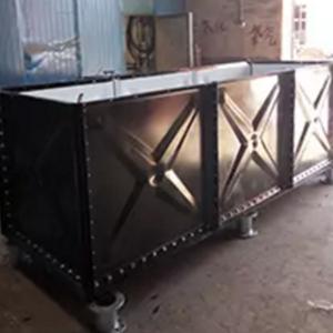 Quality Anti Corrosion Modular Water Tank , 2 - 4 Mm Enamel Bolted Steel Storage Tanks wholesale