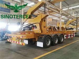 Quality 20ft Sidelifter Trailer 37 Tons 40ft Side Lifter Container wholesale