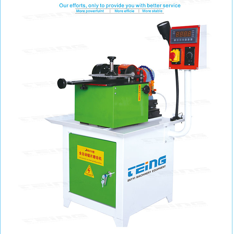 Wood Manual Hand Circular Saw Blade Sharpener Grinder Machine with and 3-30mm Tooth Pitch