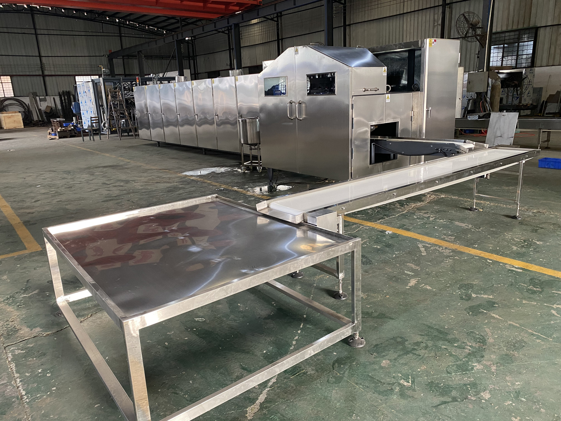 Automatic Rolled Sugar Cone Baking Machine For Ice Cream 6000pcs/h