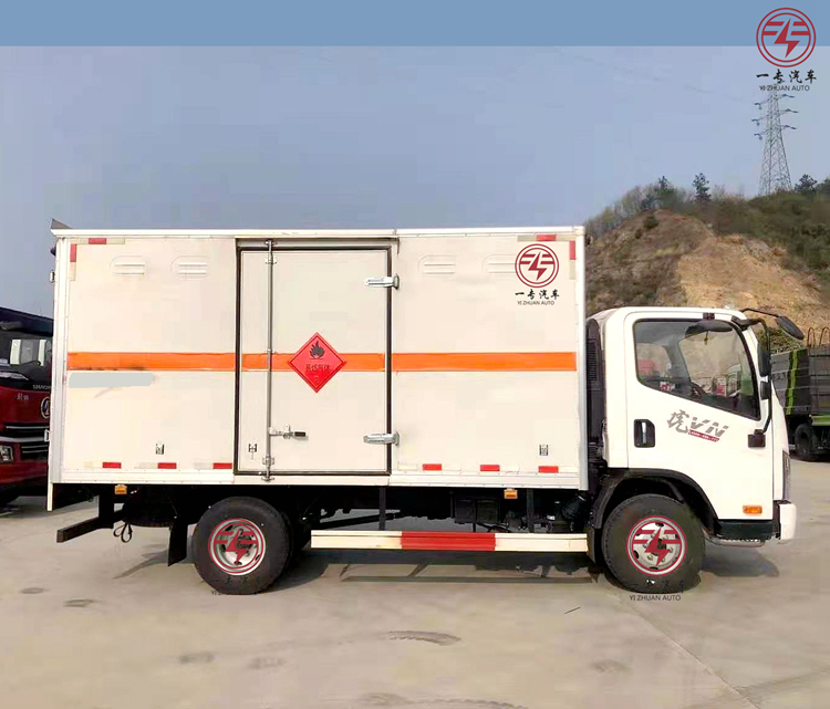 Small Box Cargo Truck 89HP LHD Mini Vans For Cargo Diesel Fuel Car with ABS within FAW