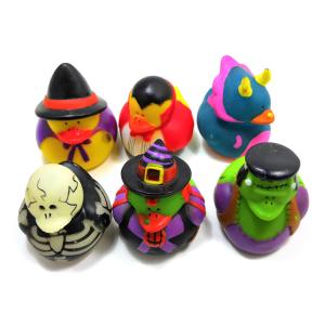 Quality Duck Shape Rubber Bath Toys Police Floating Bath Safe Rubber Duck Soft Feeling wholesale
