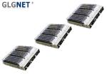 3 Ports QSFP28 Cage Assembly For QSFP28 Connector Transceiver Solder Mount