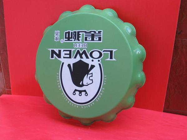 Advertisng outdoor light 3D acrylic square billboard for wholesale;luxury