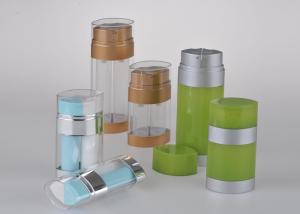 Quality Double Pump Head PP Airless Bottle / 169mm Airless Pump Bottles wholesale