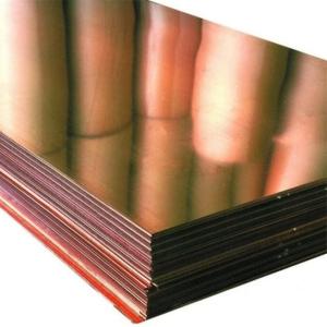 Quality 2mm 3mm 10mm 7mm C101 Copper Sheet Plate Cathodes Plates Decorative Nickel wholesale