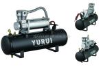 Air Suspension Compressor With Air Tank For Truck OffRoad 12 Volt Airlift 480C