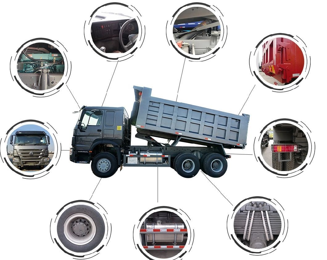 Sinotruk HOWO 6X4 Dump Truck Construction Equipment