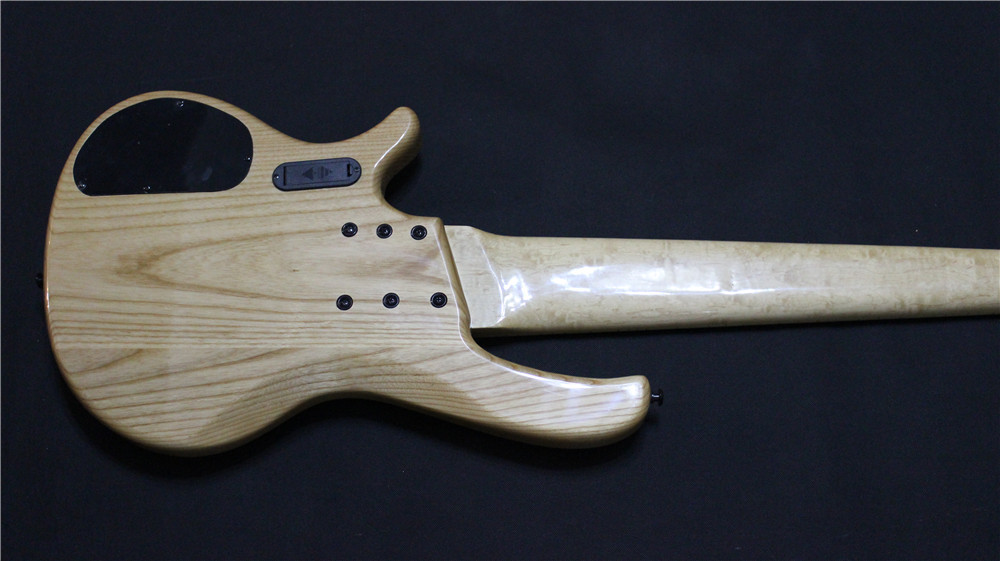 6 string classic electric bass active circuit EMG black hardware free shipping