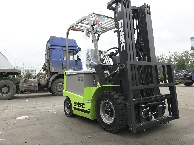 Accumulator Forklift Truck 2.5ton Electro Fork Lift