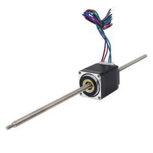 Quality 3D Printers Nema 11 Linear Stepper Motor with Ball Lead Screw and 90mN.m Holding Torque wholesale