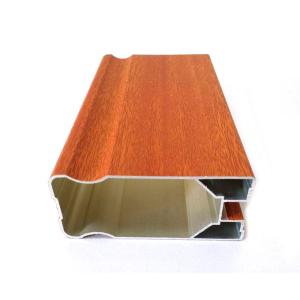 Quality Customized Shape 6m Wood Grain Aluminium Profiles wholesale