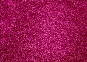 Quality Fuchsia Waterproof Thick Glitter Wallpaper , Kraft Paper Chunky Glitter Wallpaper wholesale