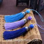 Colorful classical wholesale chinese tassels trimming fringe for bookmark