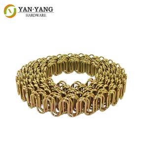 Quality Factory Wholesale Sofa Accessory antirust Metal 3.8mm Sofa Zigzag Spring wholesale