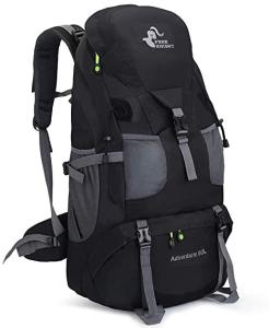 Quality 50l Lightweight Water Resistant Hiking Backpack For Climbing Camping Touring wholesale
