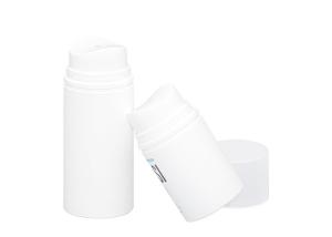 Quality Sustainable PP Airless Pump Bottle 50ml 100ml 150ml With Central Hole Outlet wholesale