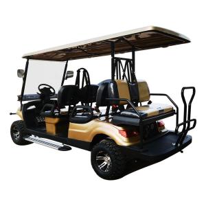 Quality 4 6 8 seater Remote Control Electric Sightseeing Limo Golf Cart With 1000kg Weight wholesale