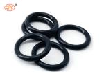 Black Heat Resistance IIR O Ring Seals Butyl Rubber Ring For Conveyor Belt
