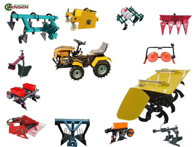 Mini Tractors And Machinery 12HP-18HP Four Wheel Drive Lawn Tractor