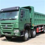 Howo 8x4 Dump Truck with 375 Hp Euro II Emission Standard Customizable Engine