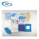 SMS Green Baby Delivery Kit Fenestrated Sterile Drape custom