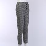 Autumn Plaid High Waist Ladies Casual Pants