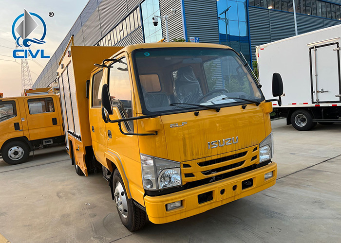 Engineering Repair Vehicle / Rescue Truck Quick Rescue Truck Of Pipe Network / Pipeline / Pavement