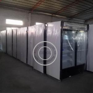 Quality OP-A410 Sliding Glass Door Supermarket Fridge with Good Compressor Condenser wholesale