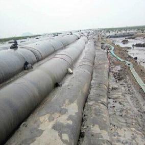 High Strength PP Multifilament Woven Geotextile Dewatering geotubes For