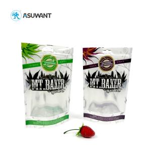 Quality Custom Medical Weed Mylar Bags Operation Matte Aluminum For Marijuana Weed wholesale