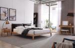 King Bed Plywood Design Modern Bedroom Furniture