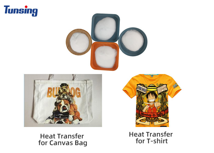 Polyurethan DTF Hot Melt Adhesive Powder For T-Shirt Heat Transfer Printing