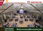 Fashion Wedding Clear Span Tent Easy Assemble With Transparent Cover ISO