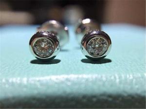 Quality Luxury jewe factory Diamond Stud Earrings 18k gold white gold yellow gold rose gold diamond Earrings wholesale