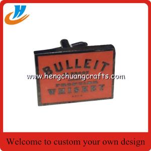 Quality Custom Made Club Logo Metal Cufflinks from Cufflink Manufacturer wholesale
